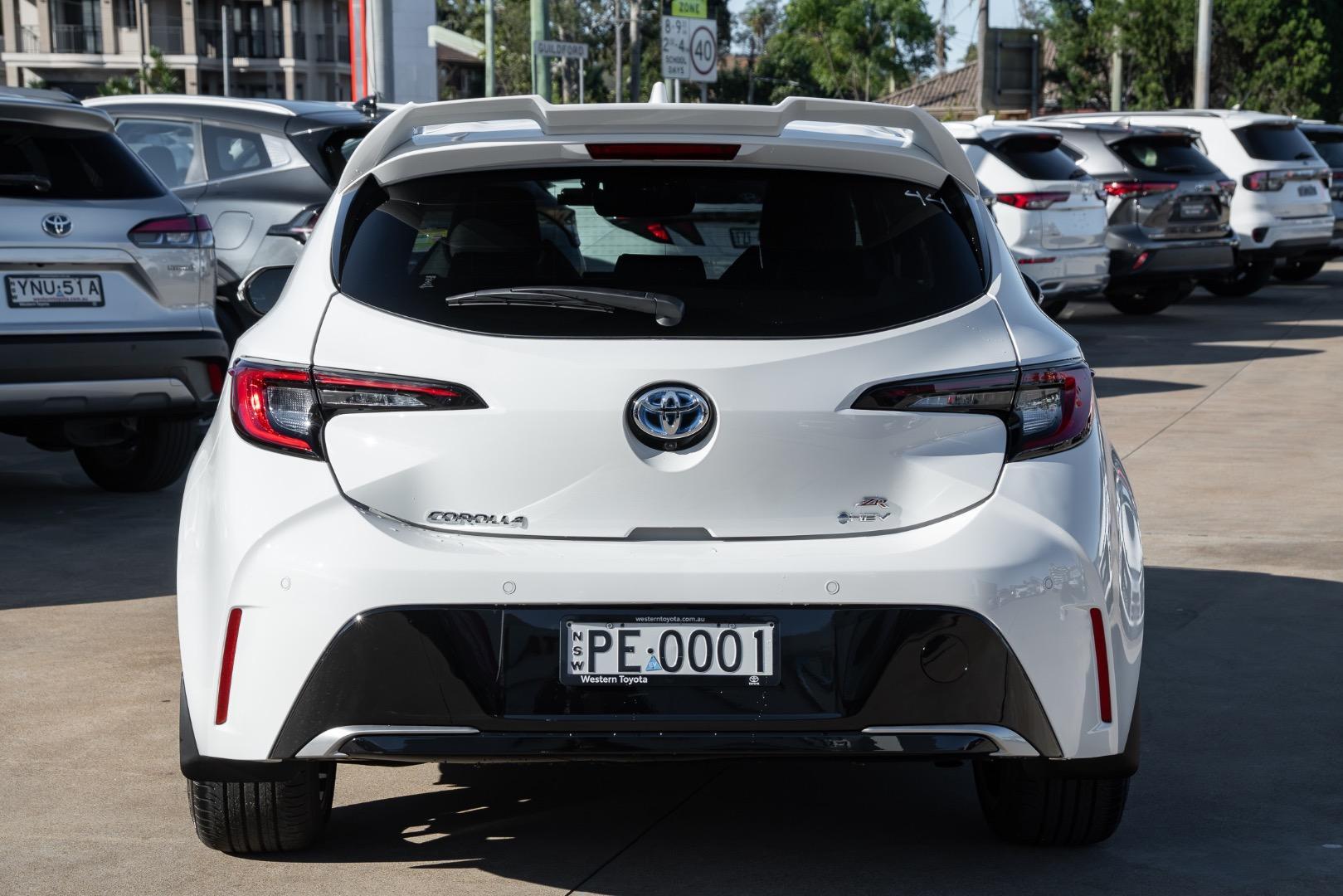 2025 Toyota Corolla ZR in White