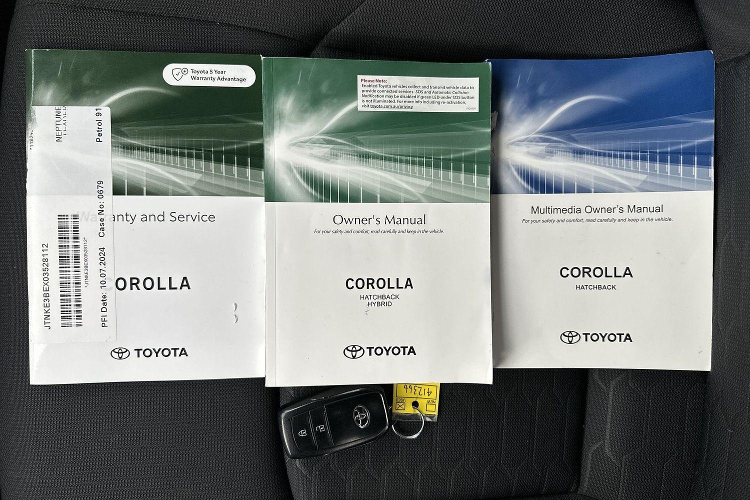 2024 Toyota Corolla Ascent Sport in White