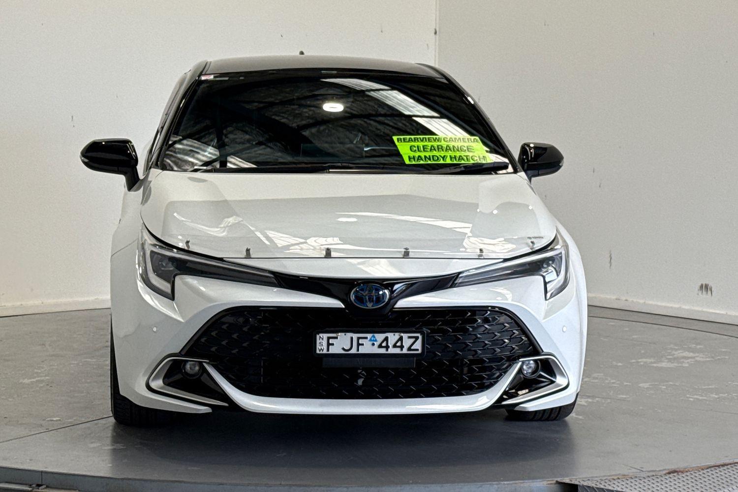 2024 Toyota Corolla ZR Hybrid in White