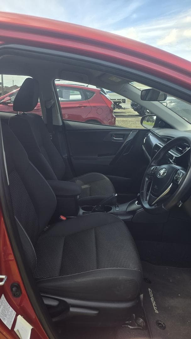 2018 Toyota Corolla Hybrid in Red