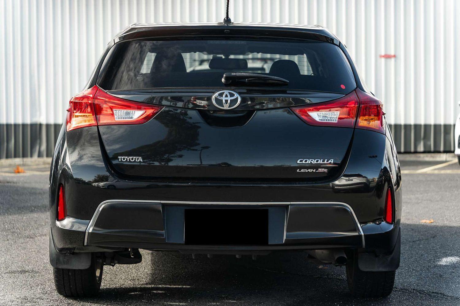 2012 Toyota Corolla Levin ZR in Black