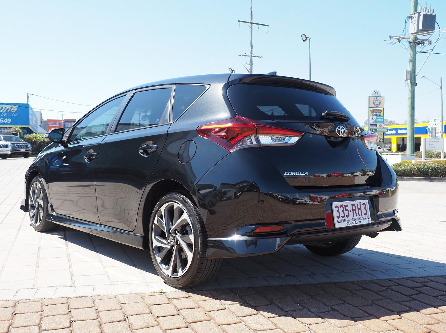2016 Toyota Corolla SX in Black