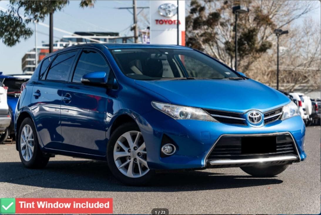 2013 Toyota Corolla Ascent Sport in Blue