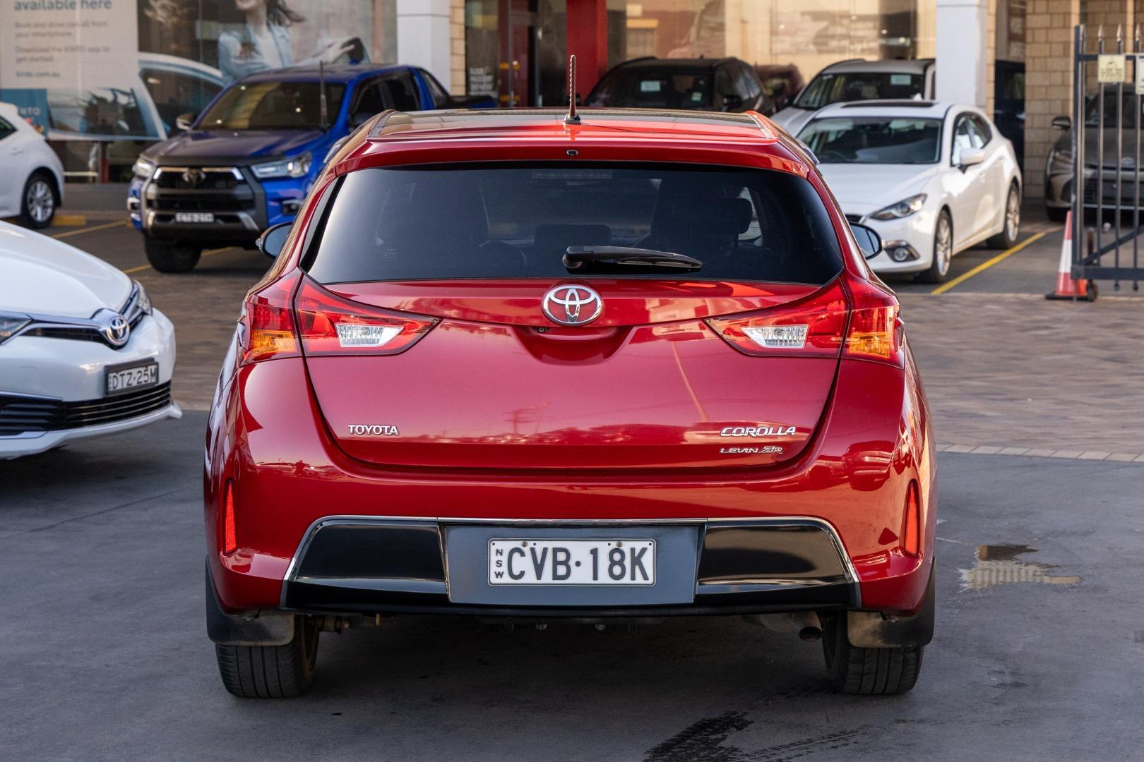 2014 Toyota Corolla Levin ZR in Red