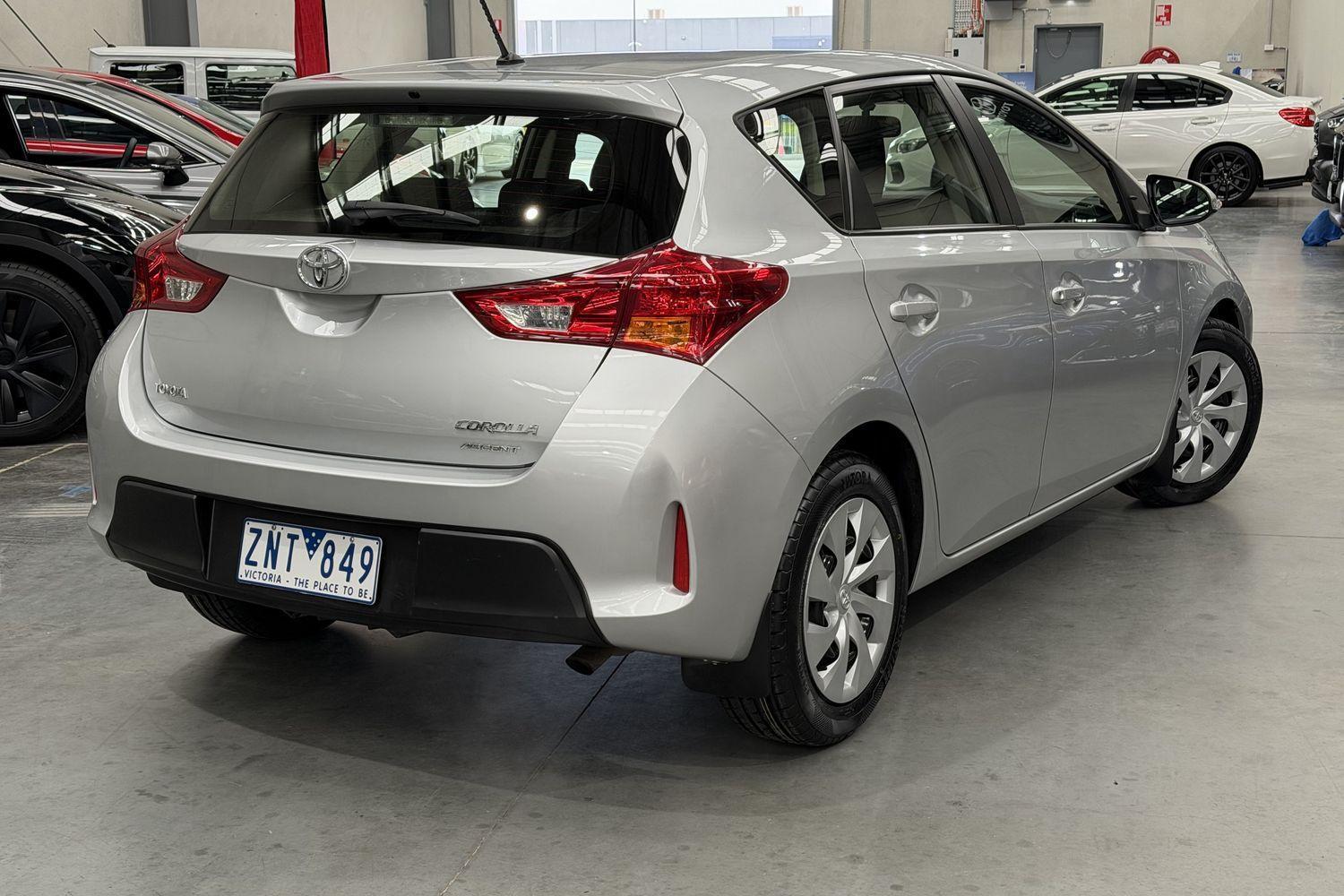 2013 Toyota Corolla Ascent in Silver