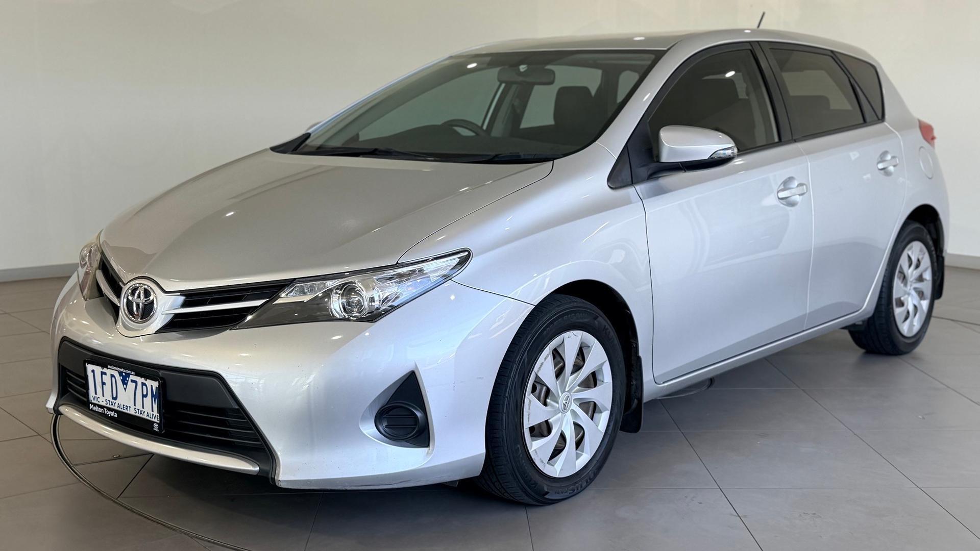 2013 Toyota Corolla Ascent in Silver
