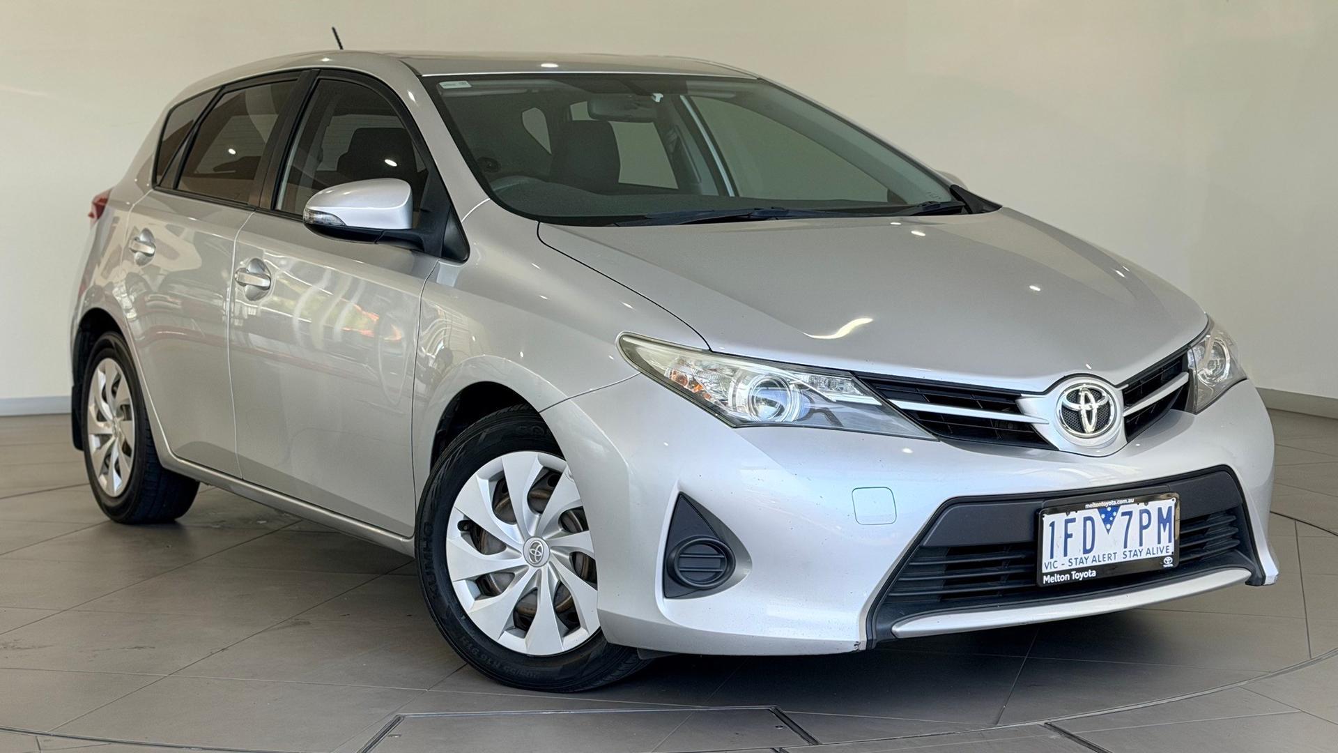 2013 Toyota Corolla Ascent in Silver