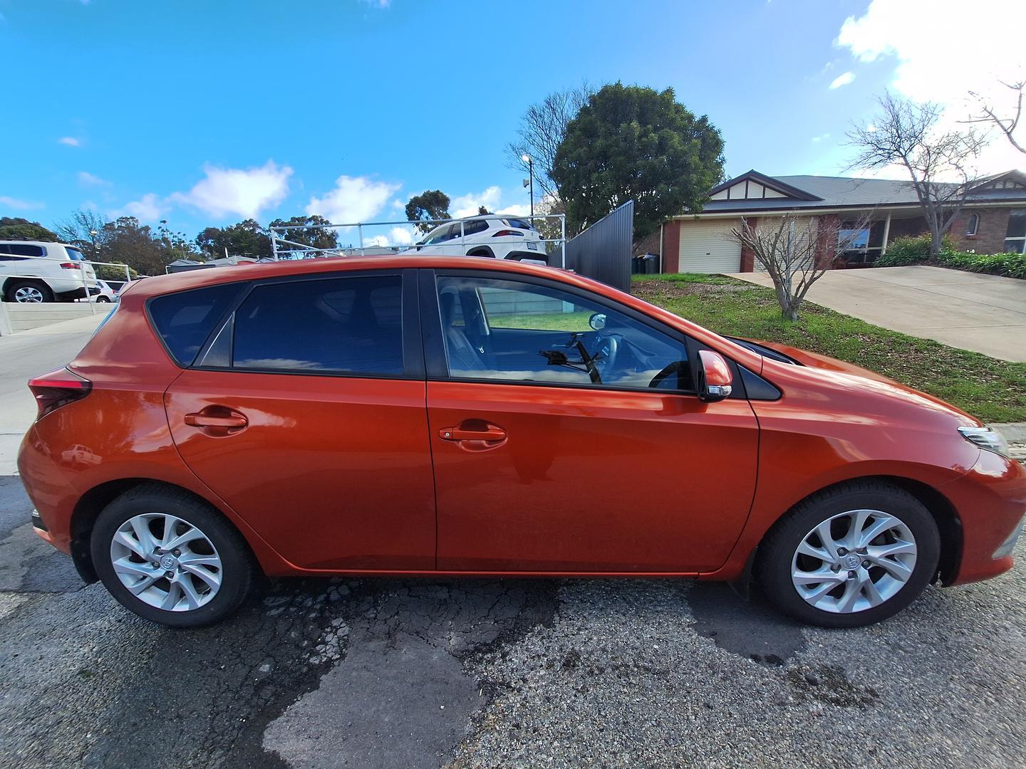 2017 Toyota Corolla Ascent Sport in Red