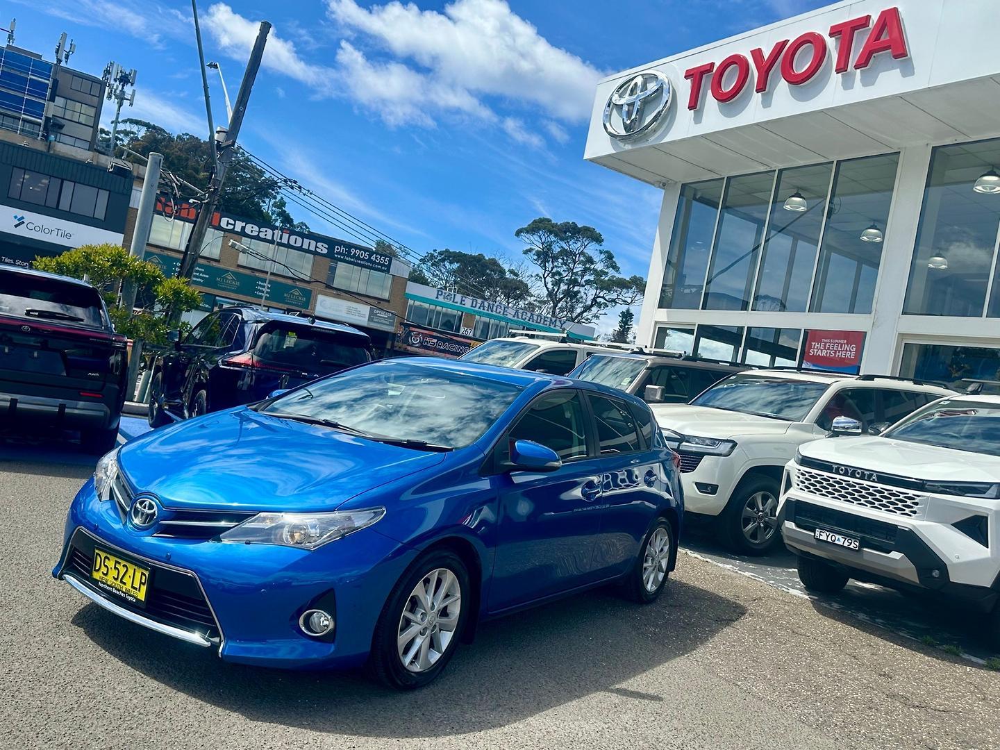 2013 Toyota Corolla Ascent Sport in Blue