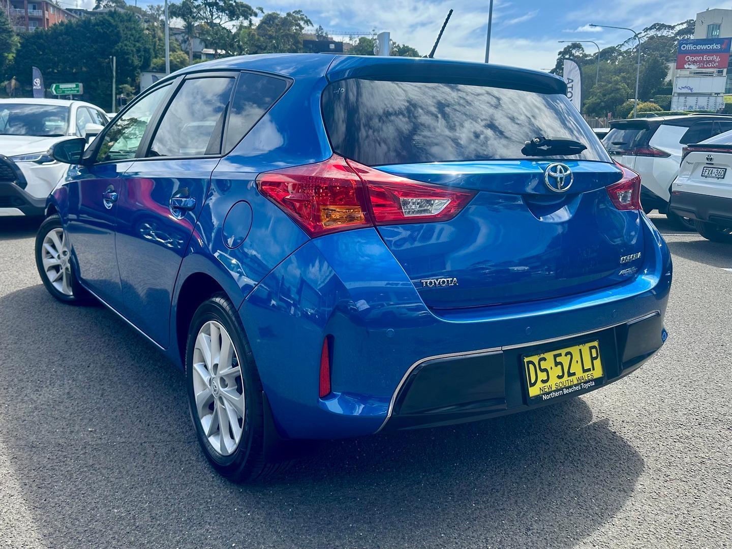 2013 Toyota Corolla Ascent Sport in Blue