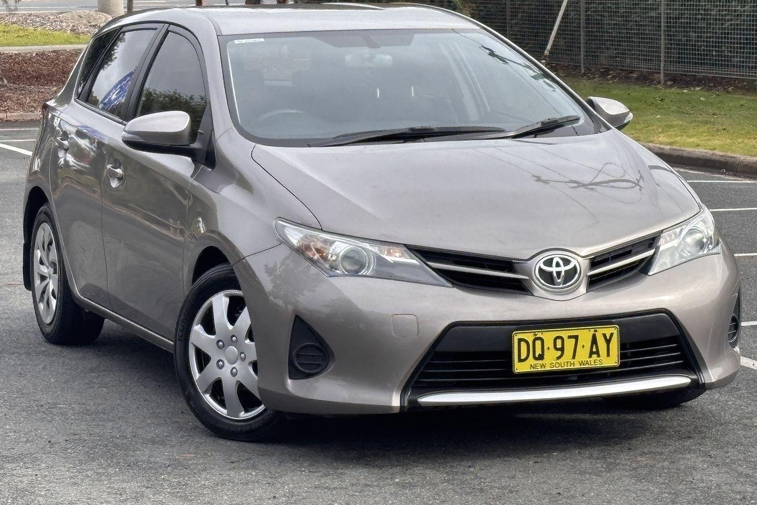 2013 Toyota Corolla Ascent in Bronze