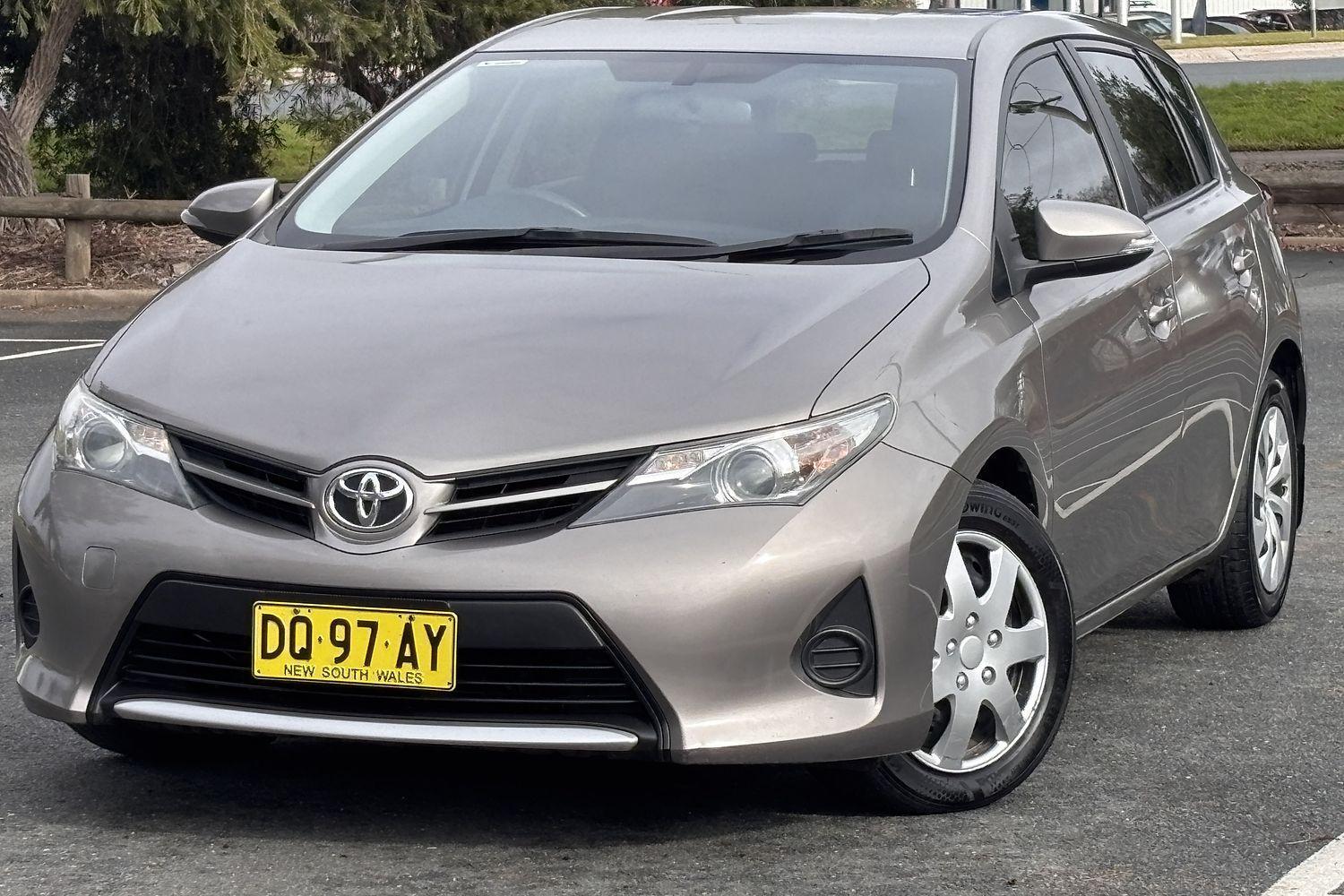 2013 Toyota Corolla Ascent in Bronze