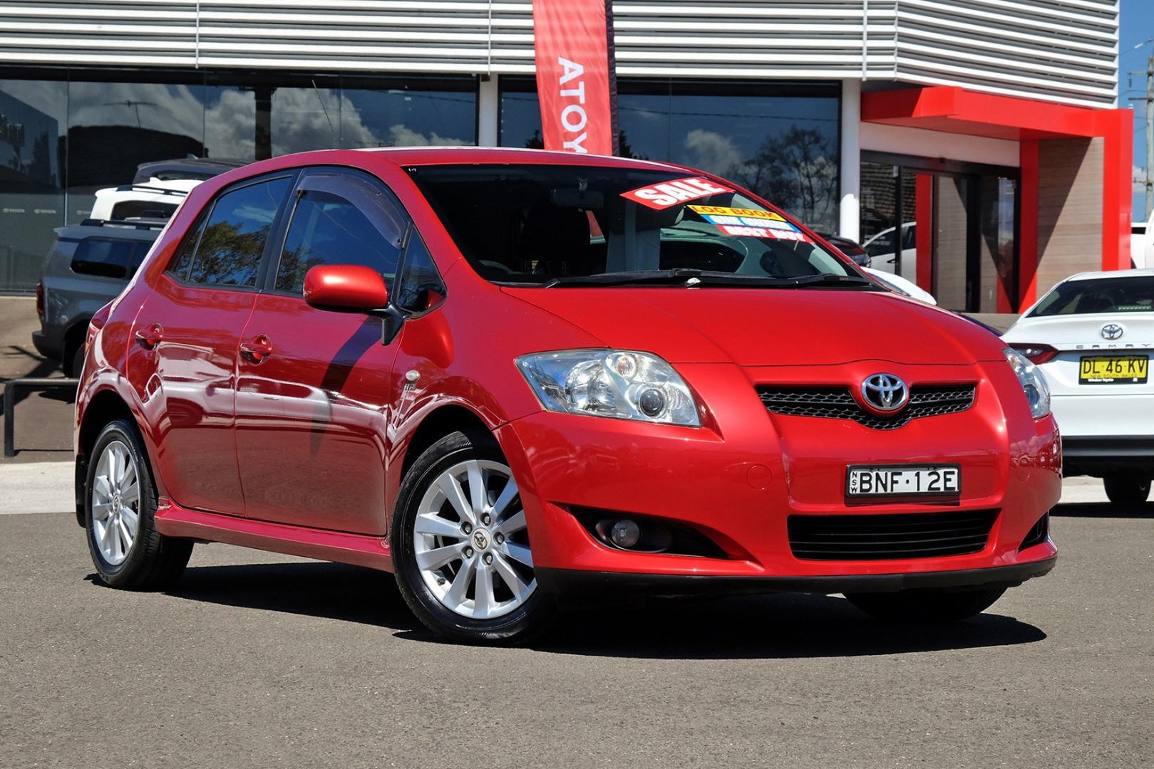 2008 Toyota Corolla Levin SX in Red