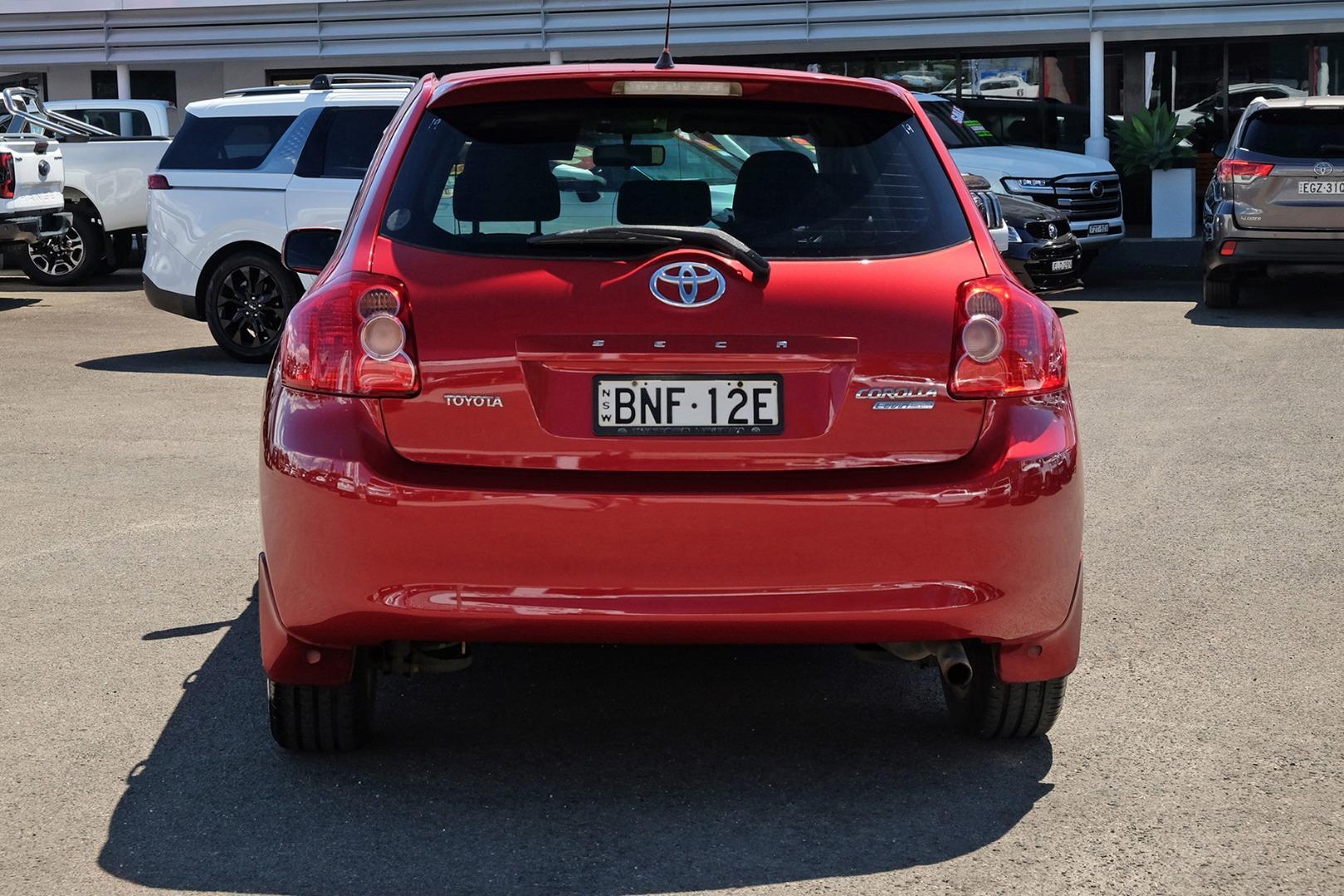 2008 Toyota Corolla Levin SX in Red