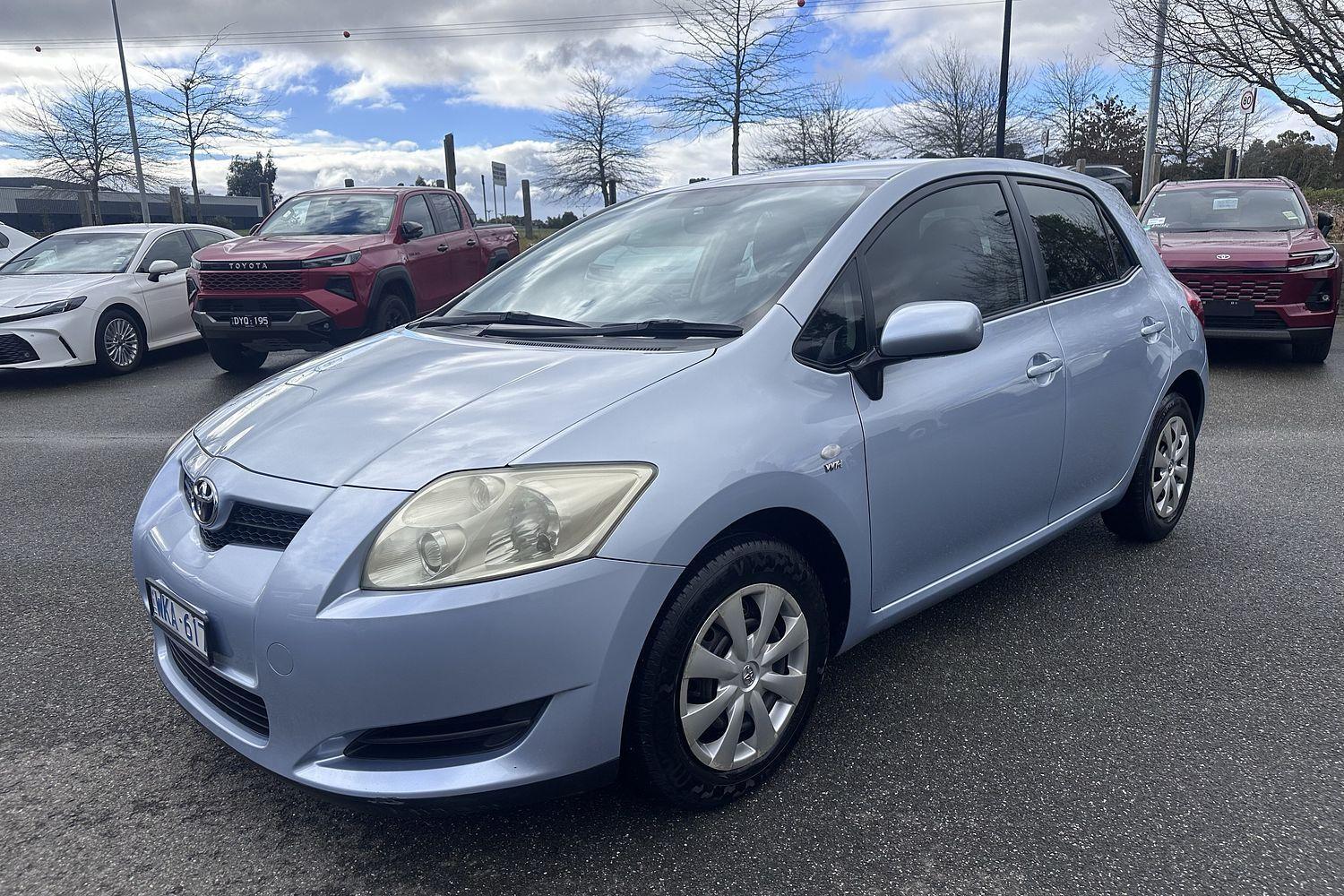 2008 Toyota Corolla Ascent in Blue