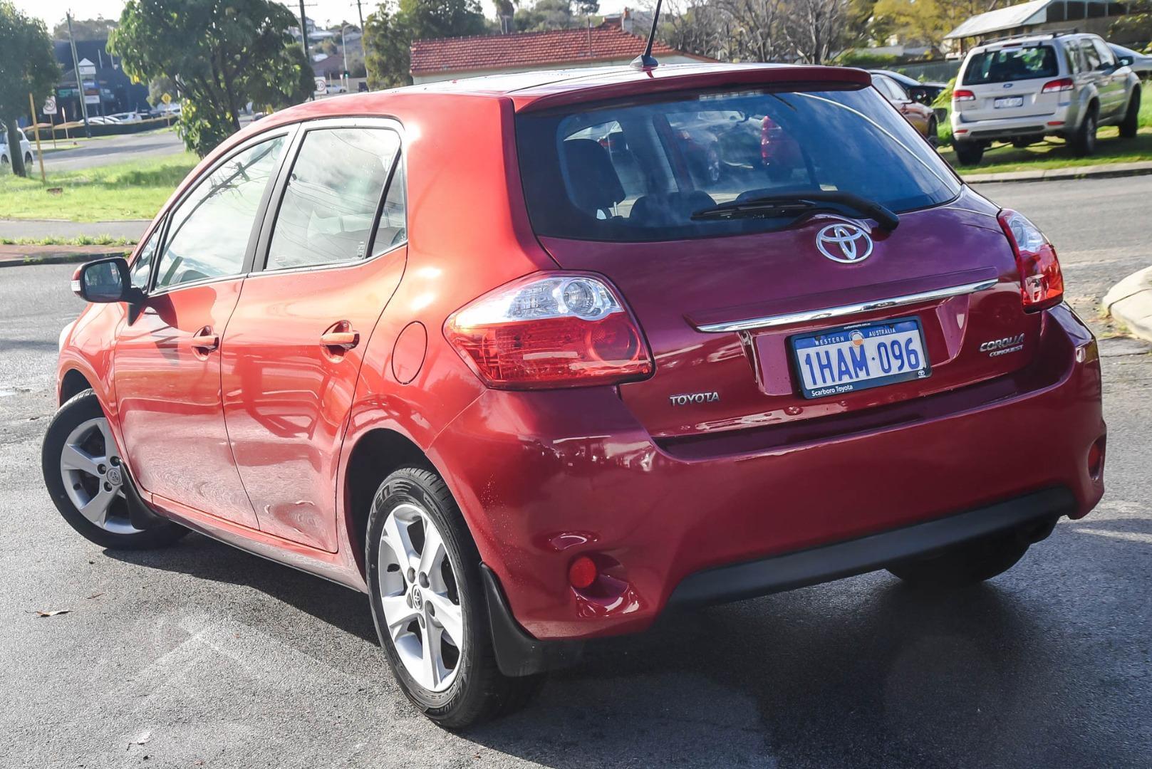 2009 Toyota Corolla Conquest in Red