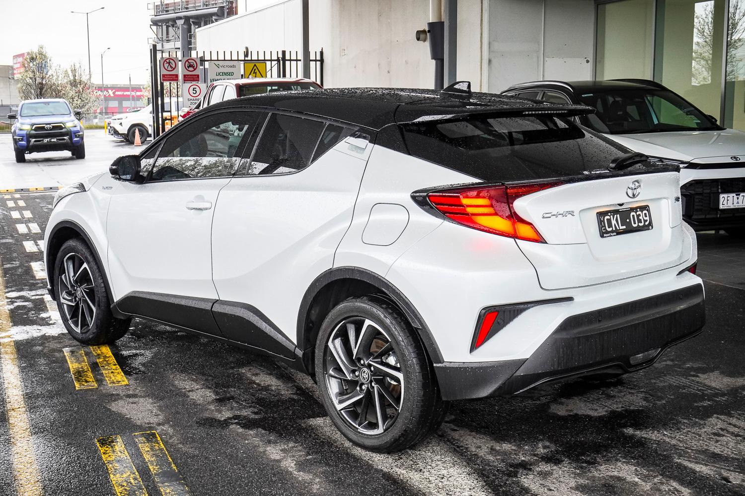 2023 Toyota C-HR Koba 2WD in Two Tone White
