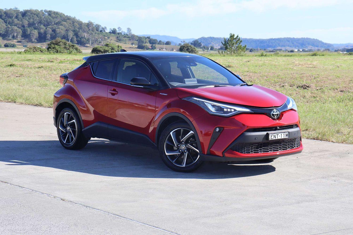 2021 Toyota C-HR Koba 2WD in Two Tone Red