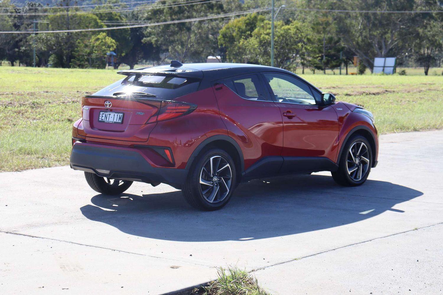 2021 Toyota C-HR Koba 2WD in Two Tone Red
