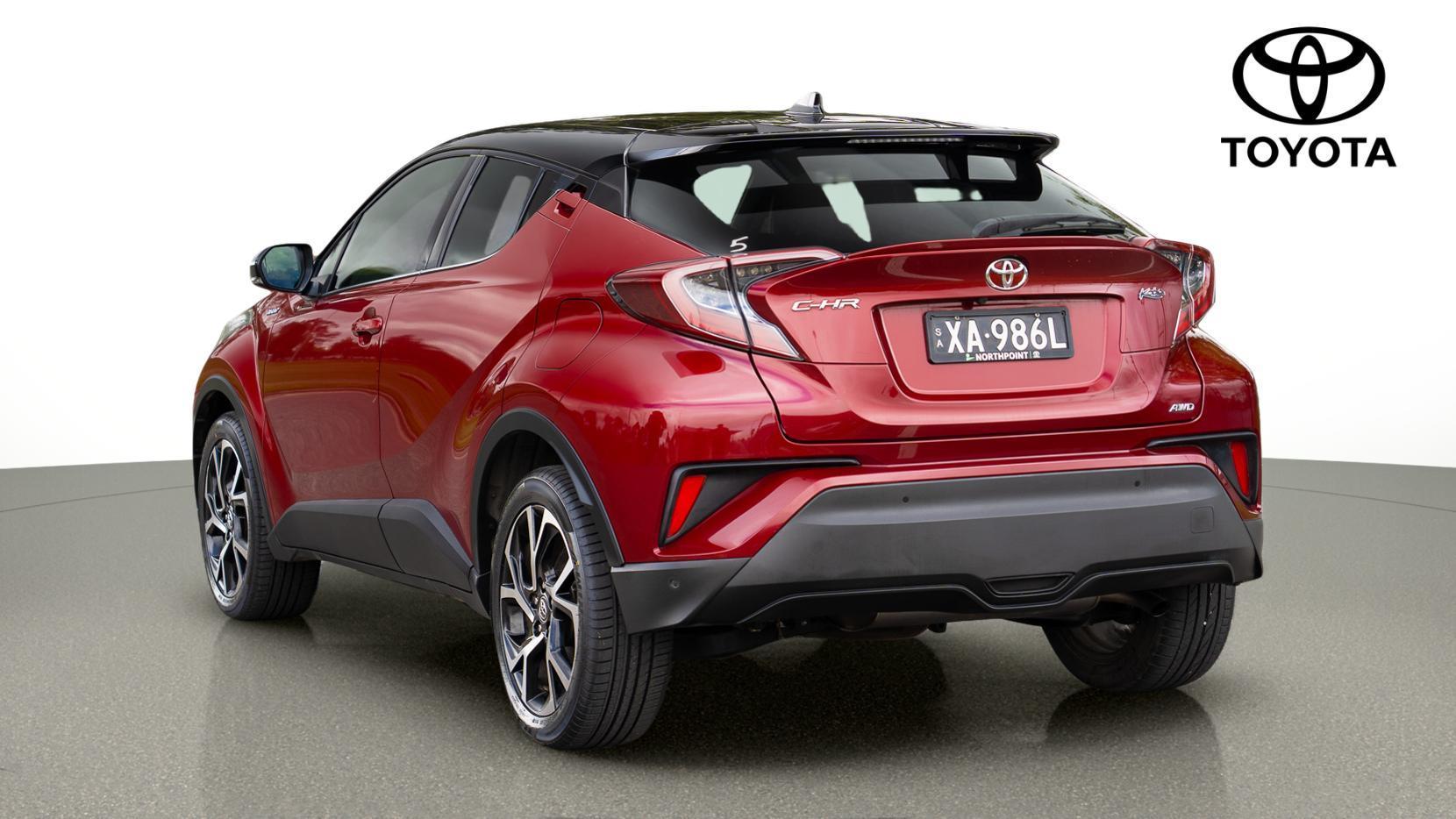 2019 Toyota C-HR Koba AWD in Two Tone Red
