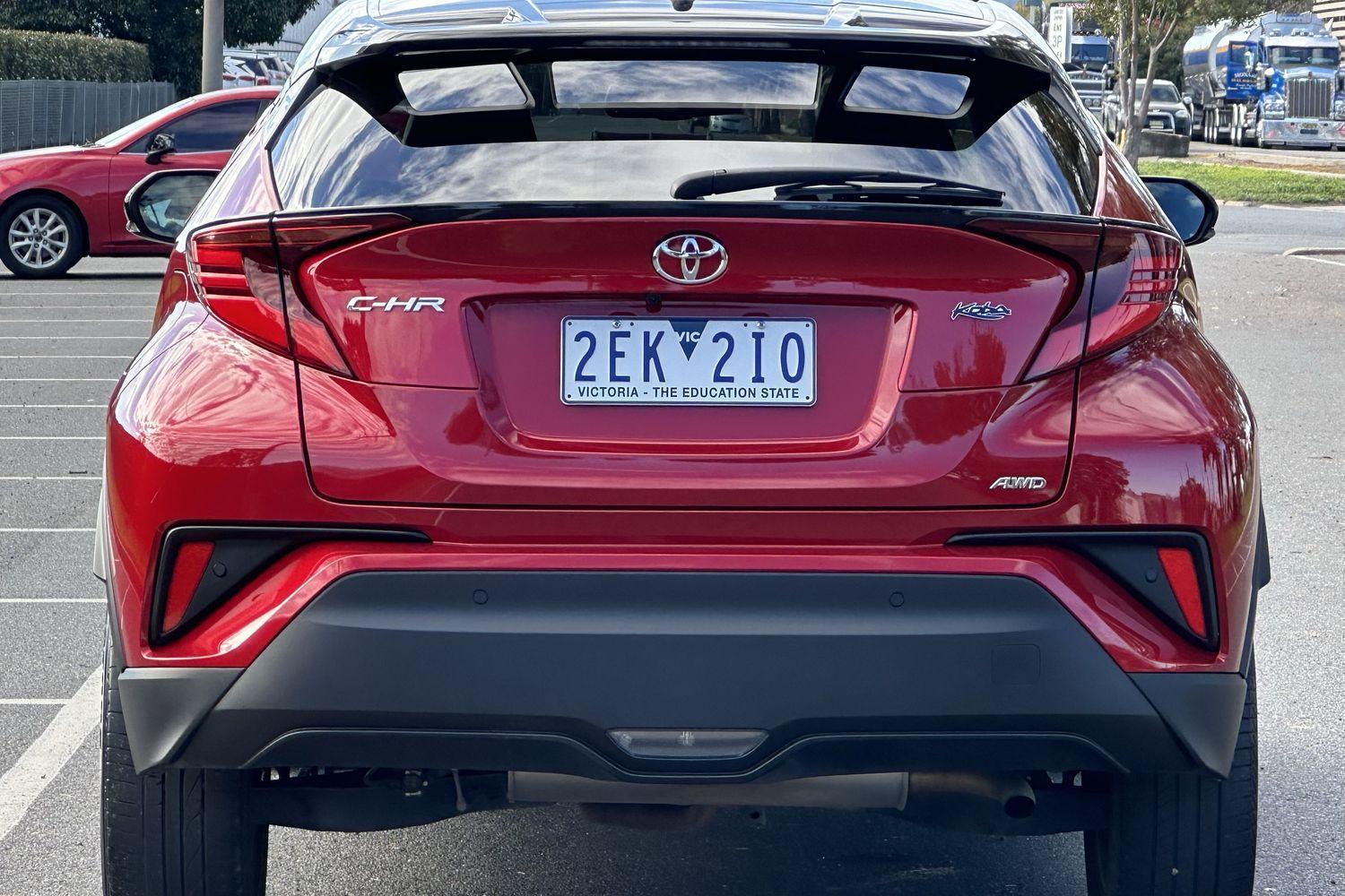 2022 Toyota C-HR Koba AWD in Two Tone Red