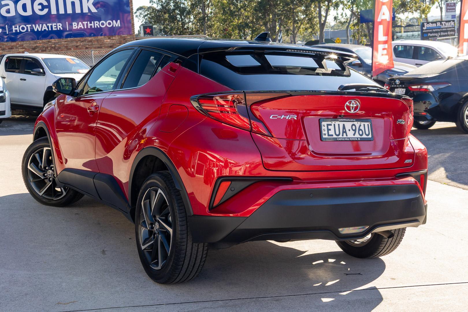 2022 Toyota C-HR Koba AWD in Two Tone Red