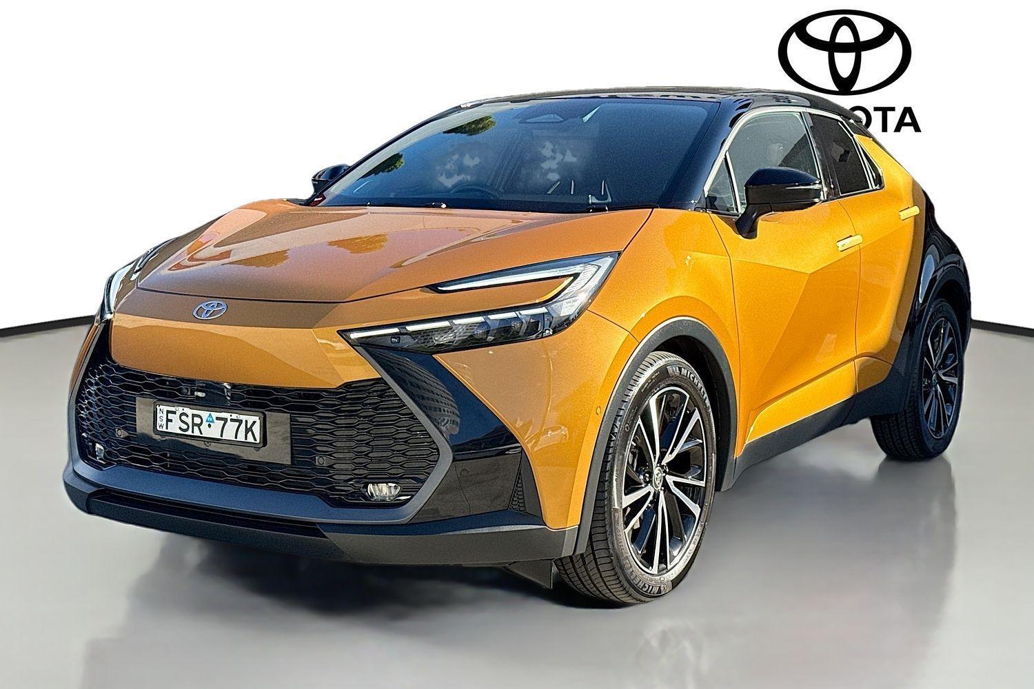 2025 Toyota C-HR Koba 2WD in Two Tone Yellow