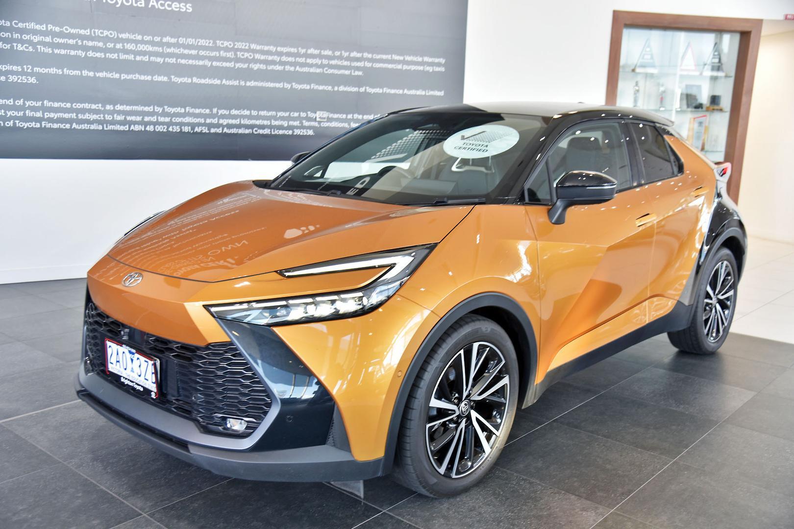 2023 Toyota C-HR Koba 2WD in Two Tone Yellow