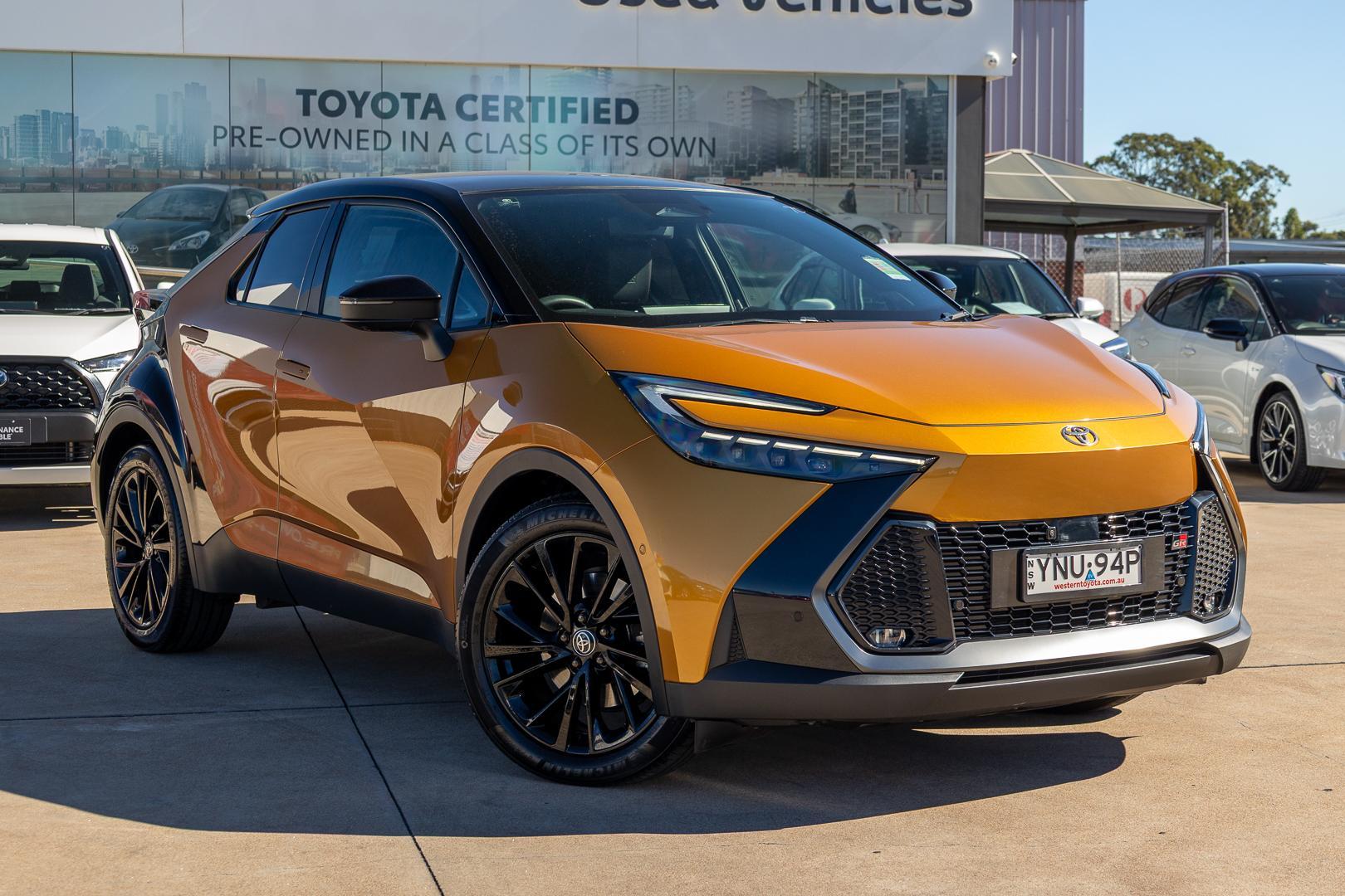 2024 Toyota C-HR GR-S in Two Tone Yellow