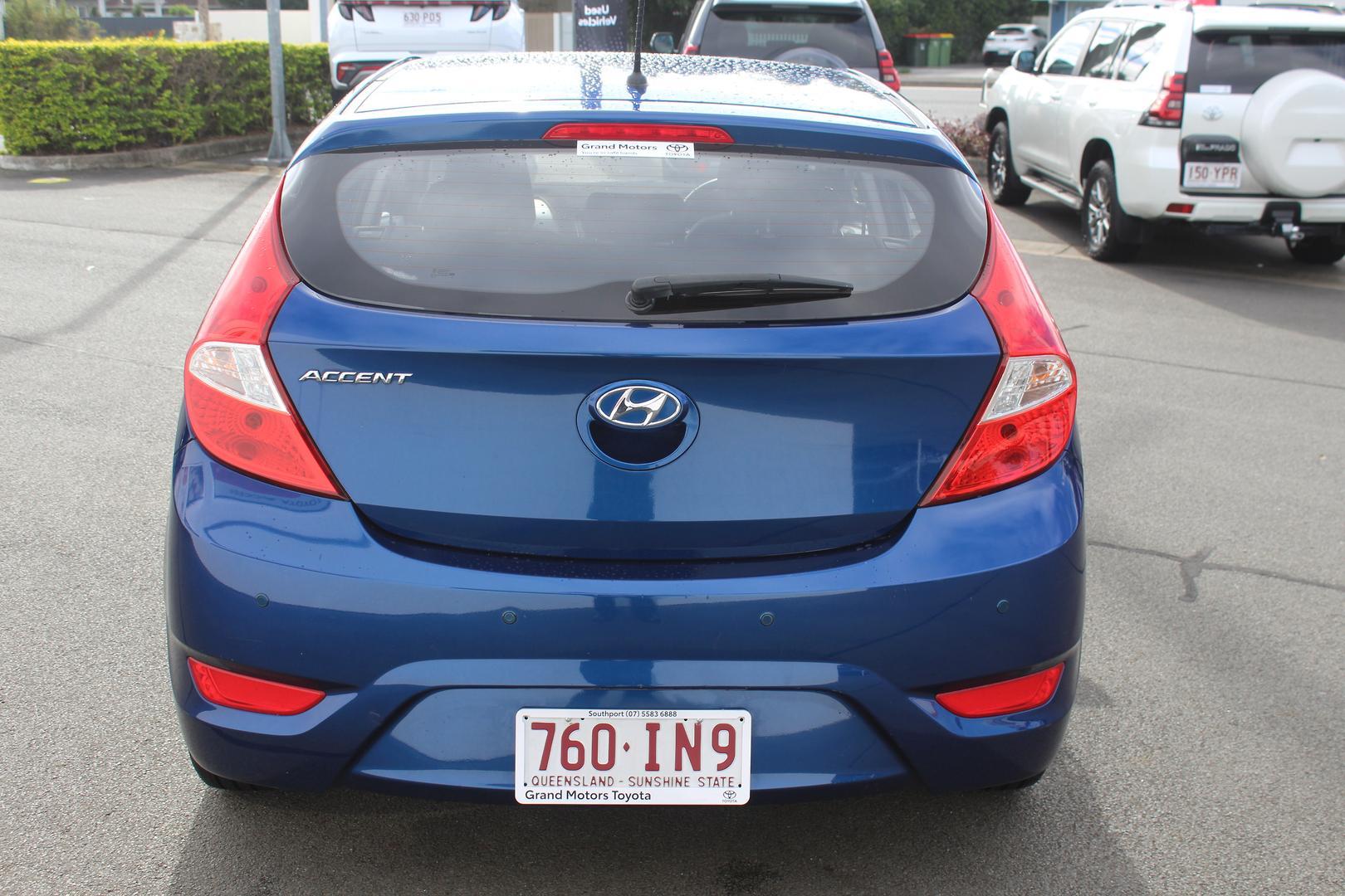 2015 Hyundai Accent Active in Blue