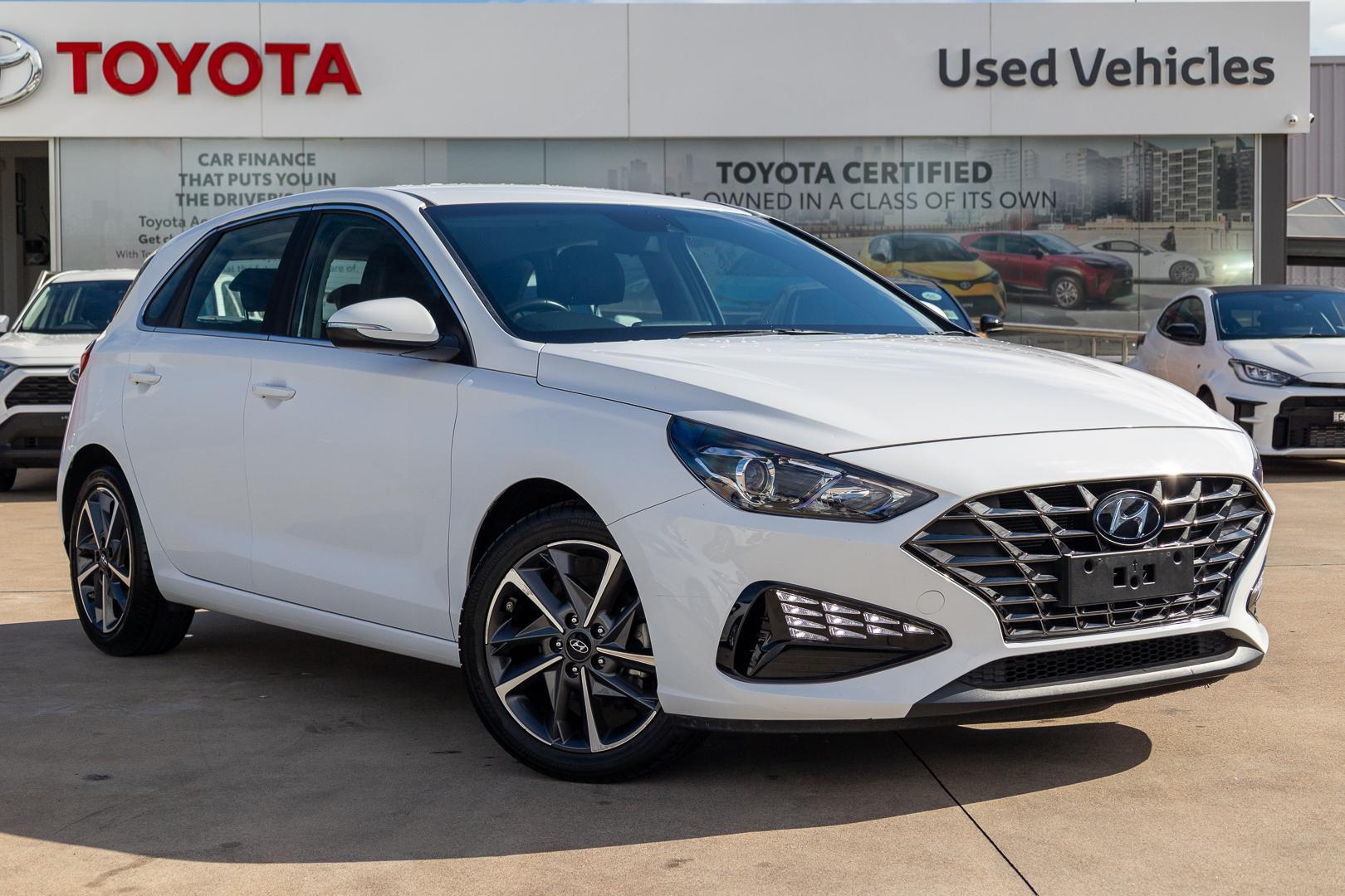 2023 Hyundai i30 Active in Polar White