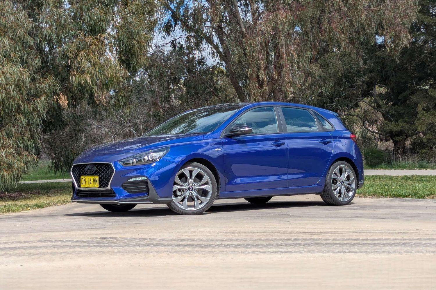 2021 Hyundai i30 N Line Premium in Blue