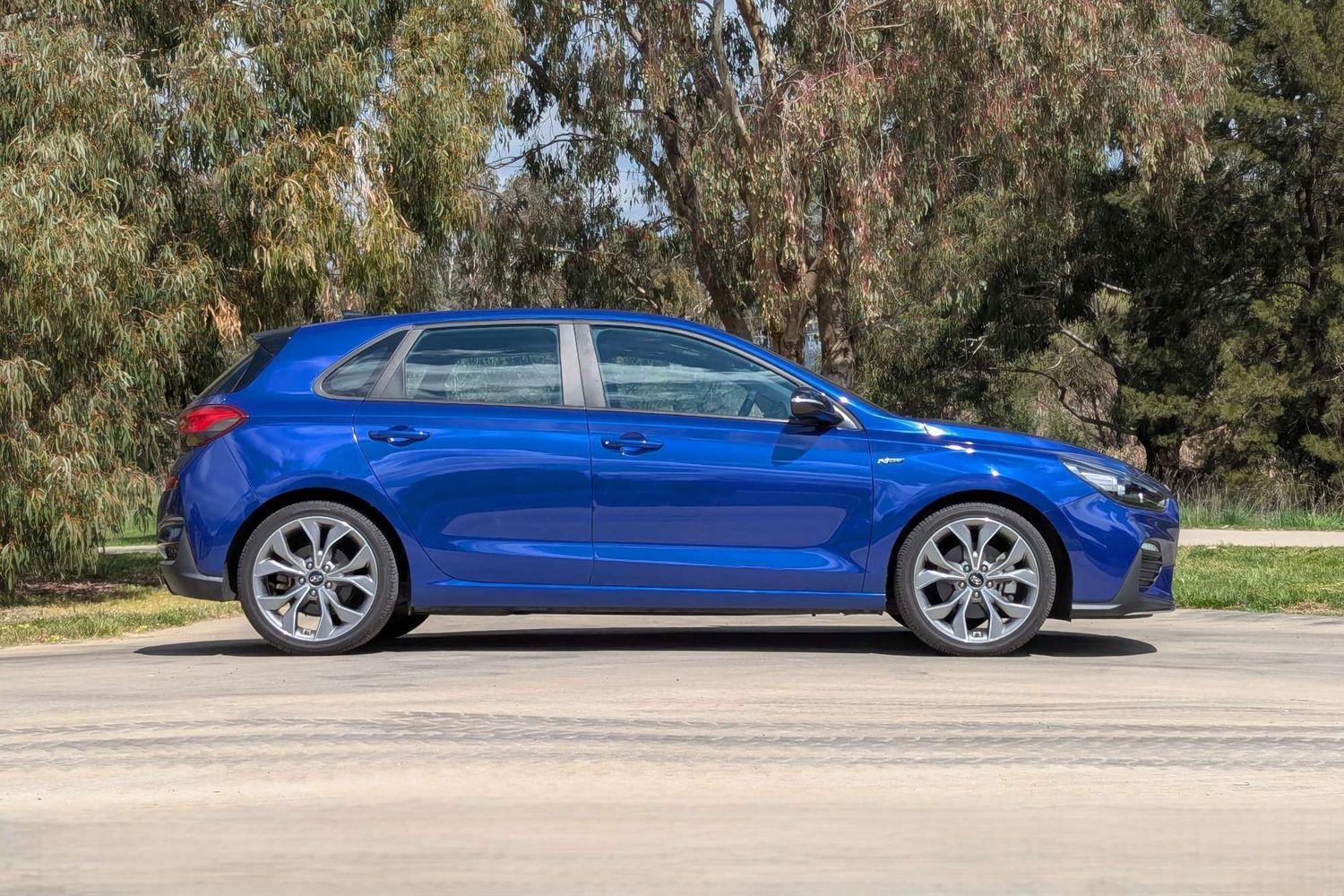 2021 Hyundai i30 N Line Premium in Blue