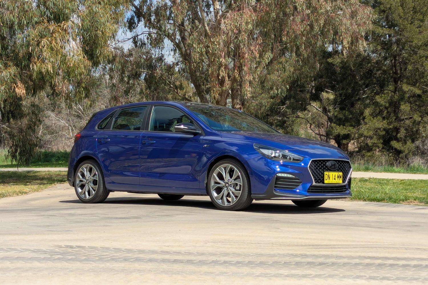 2021 Hyundai i30 N Line Premium in Blue