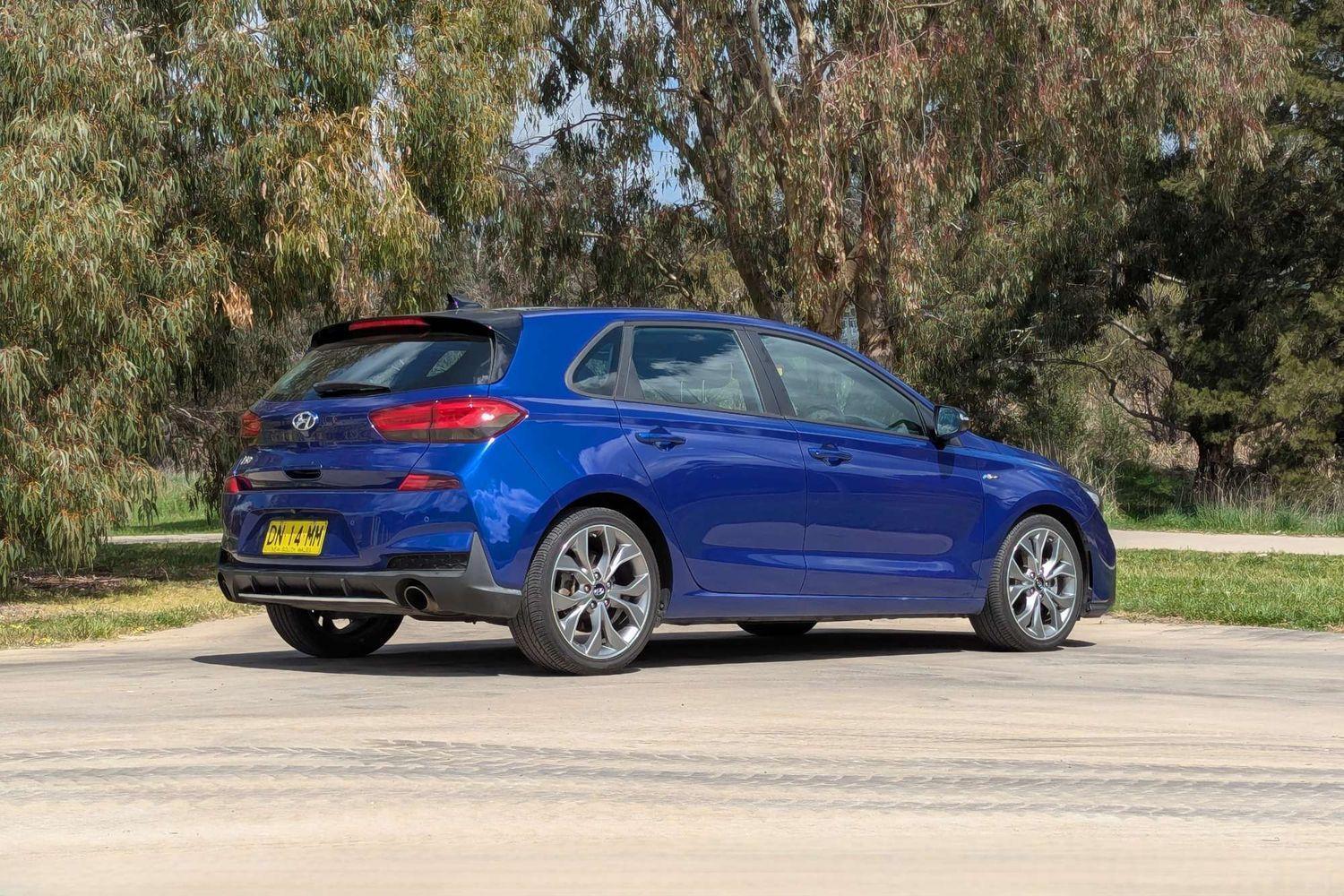 2021 Hyundai i30 N Line Premium in Blue
