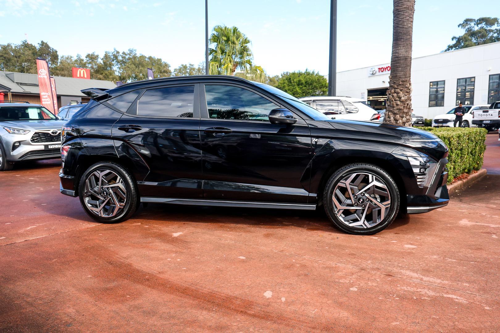 2023 Hyundai Kona Premium N Line in Abyss Black