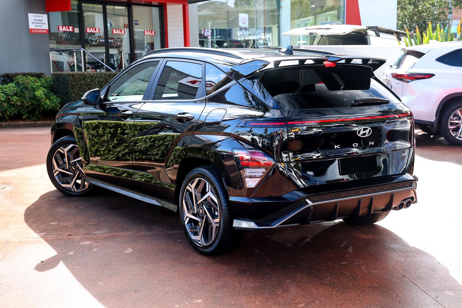 2023 Hyundai Kona Premium N Line in Abyss Black