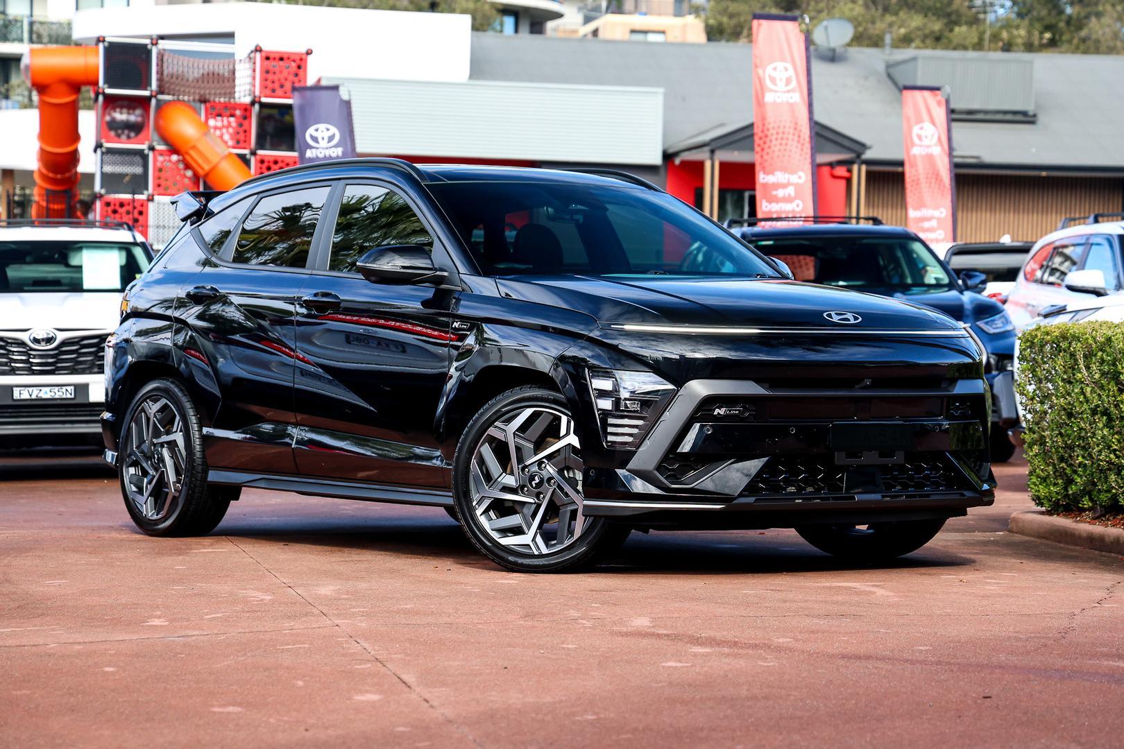 2023 Hyundai Kona Premium N Line in Abyss Black
