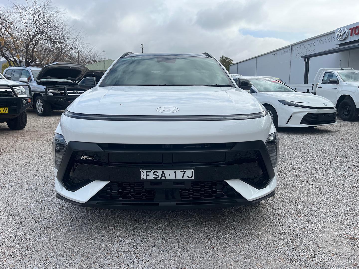 2025 Hyundai Kona Premium N Line in White