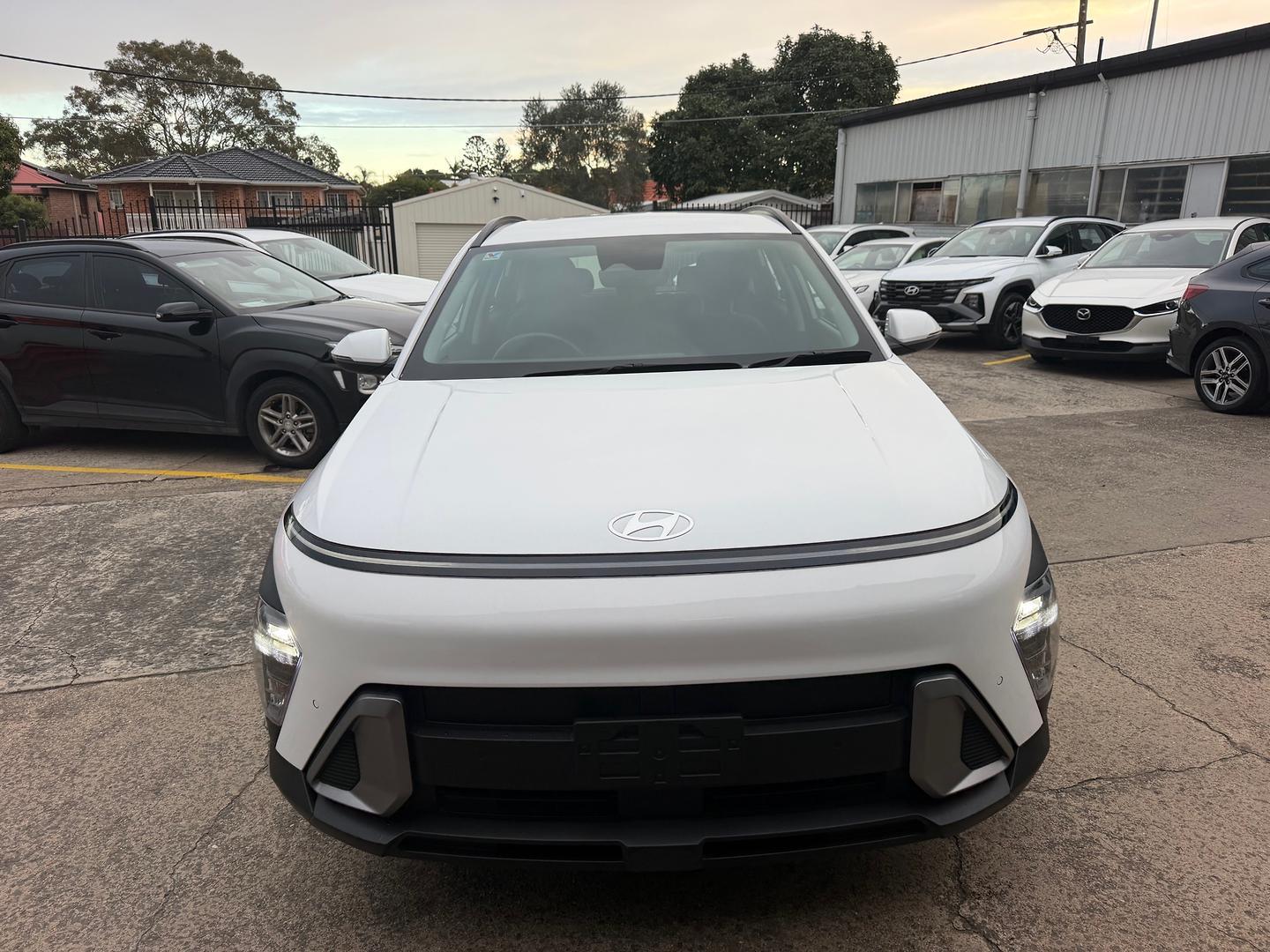 2025 Hyundai Kona Base in Atlas White