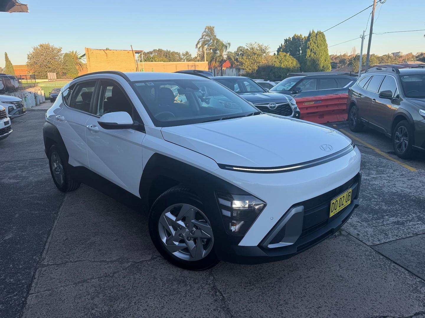 2025 Hyundai Kona Base in Atlas White