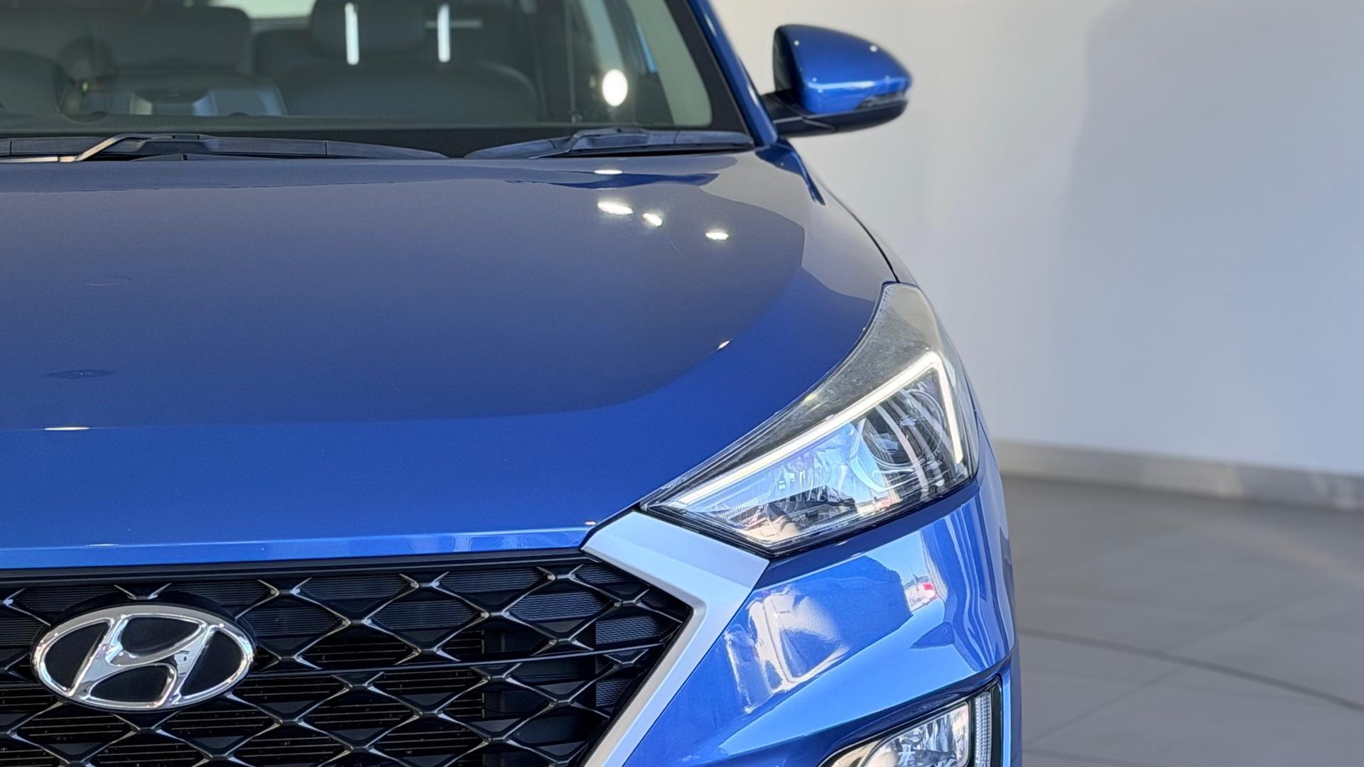 2018 Hyundai Tucson Active X in Blue