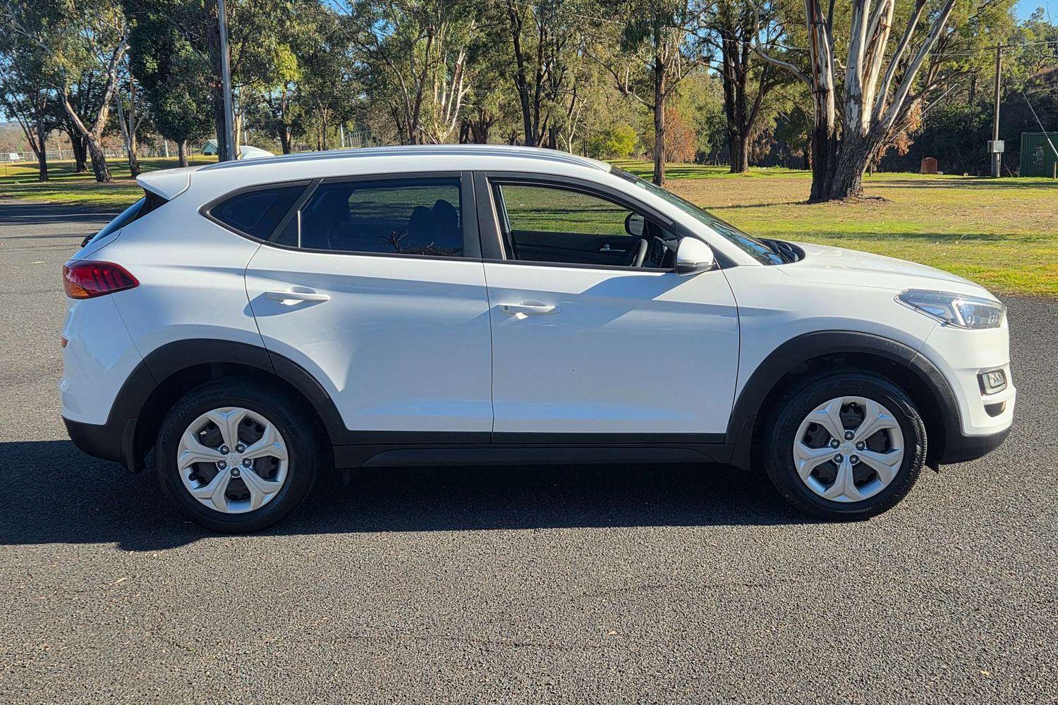 2018 Hyundai Tucson Go in Pure White