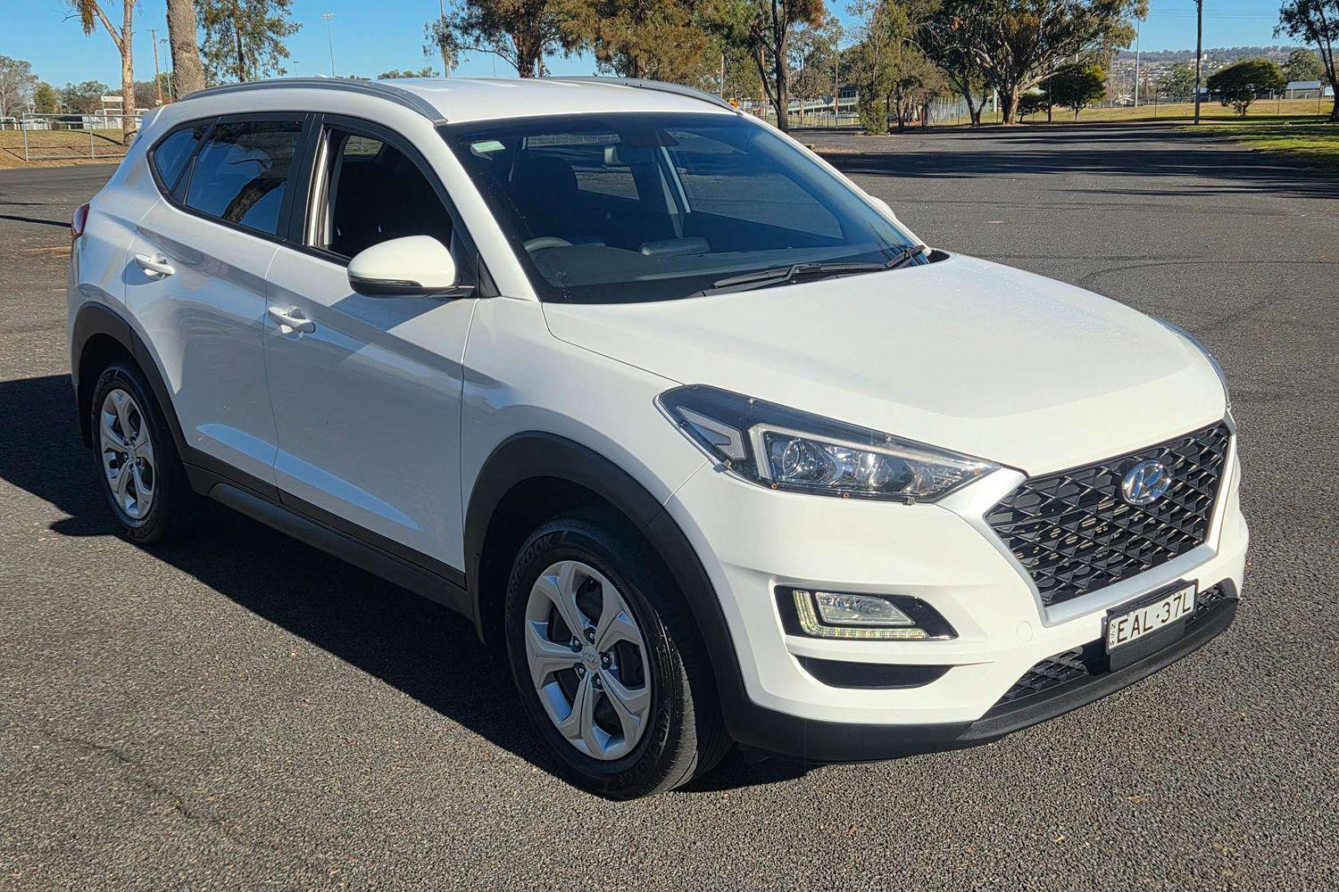 2018 Hyundai Tucson Go in Pure White