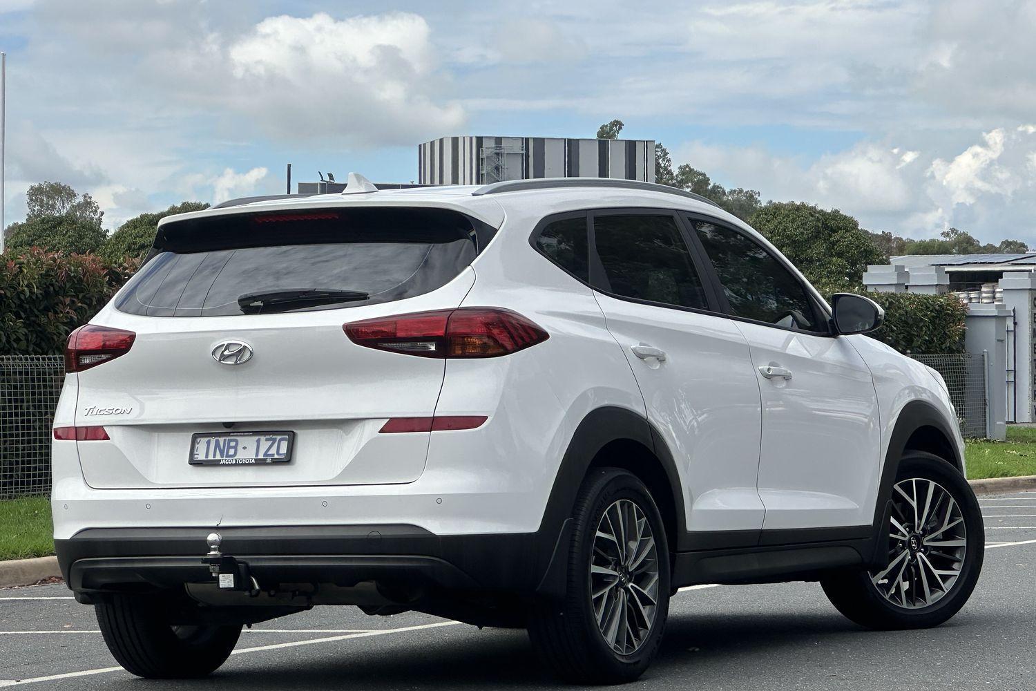 2019 Hyundai Tucson Active X in White