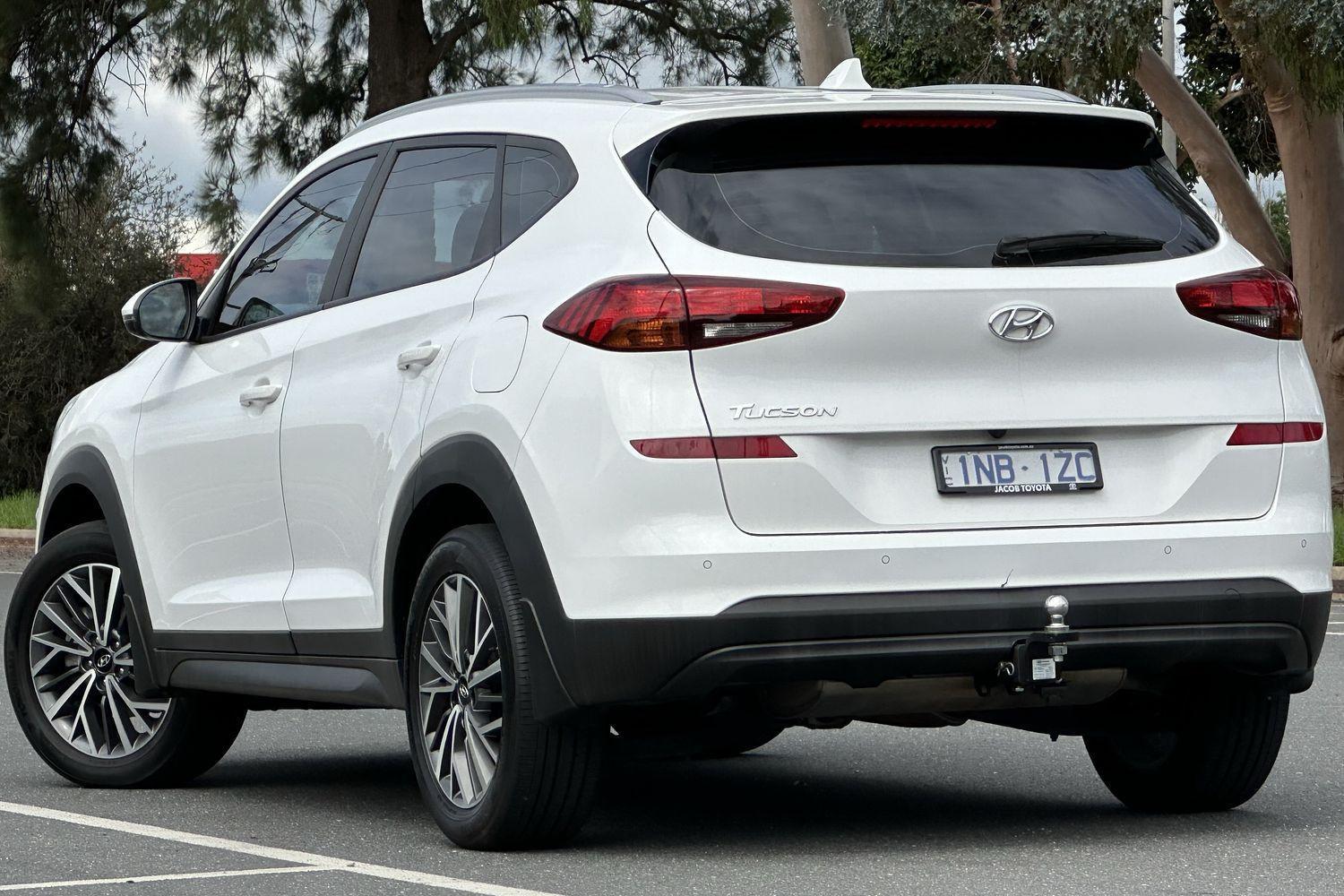 2019 Hyundai Tucson Active X in White