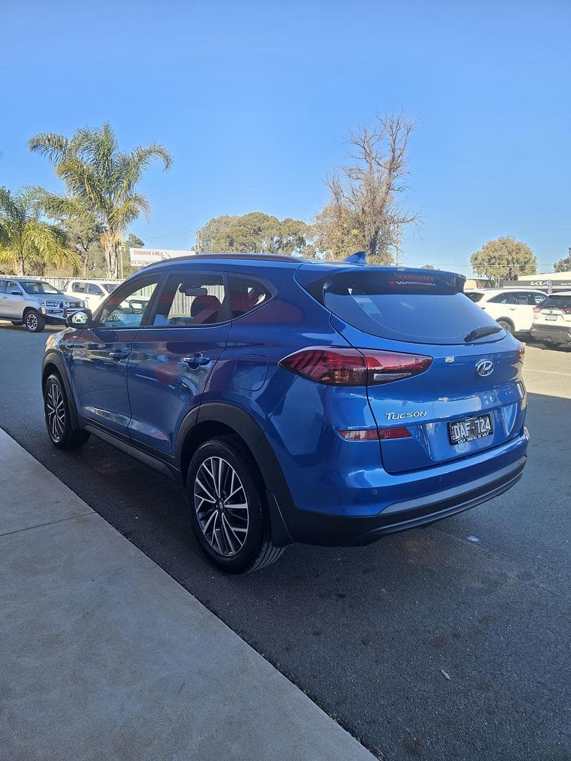 2019 Hyundai Tucson Active X in Blue