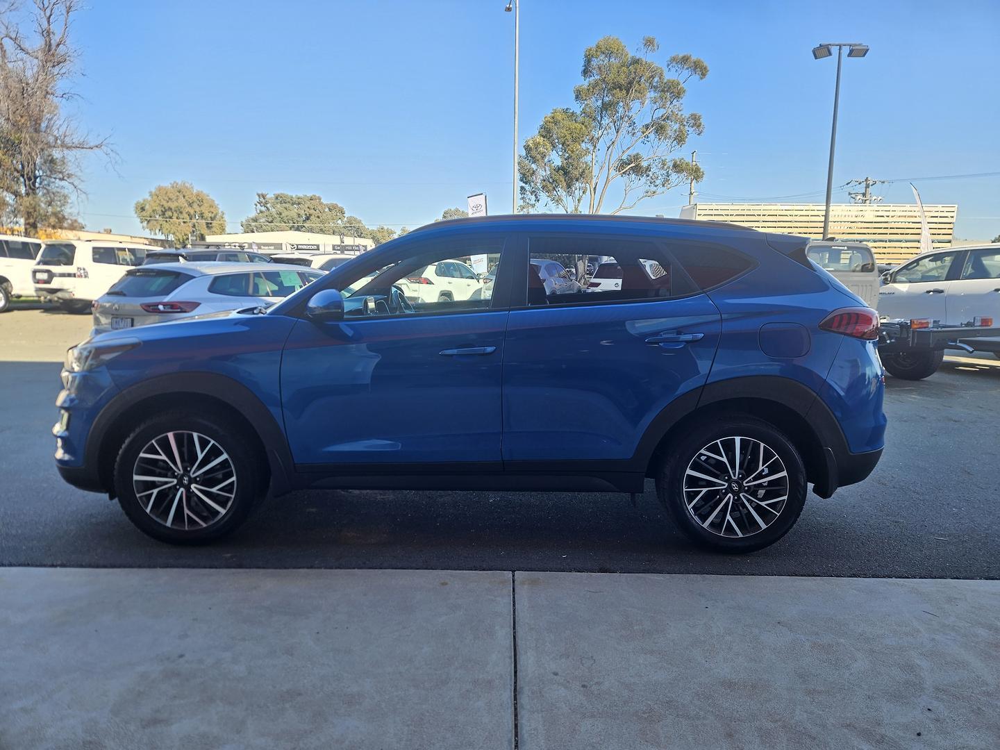 2019 Hyundai Tucson Active X in Blue