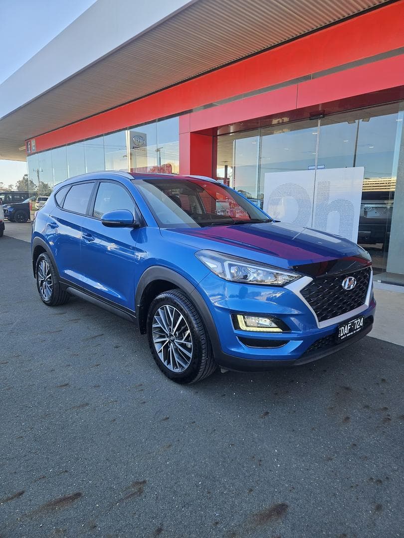 2019 Hyundai Tucson Active X in Blue