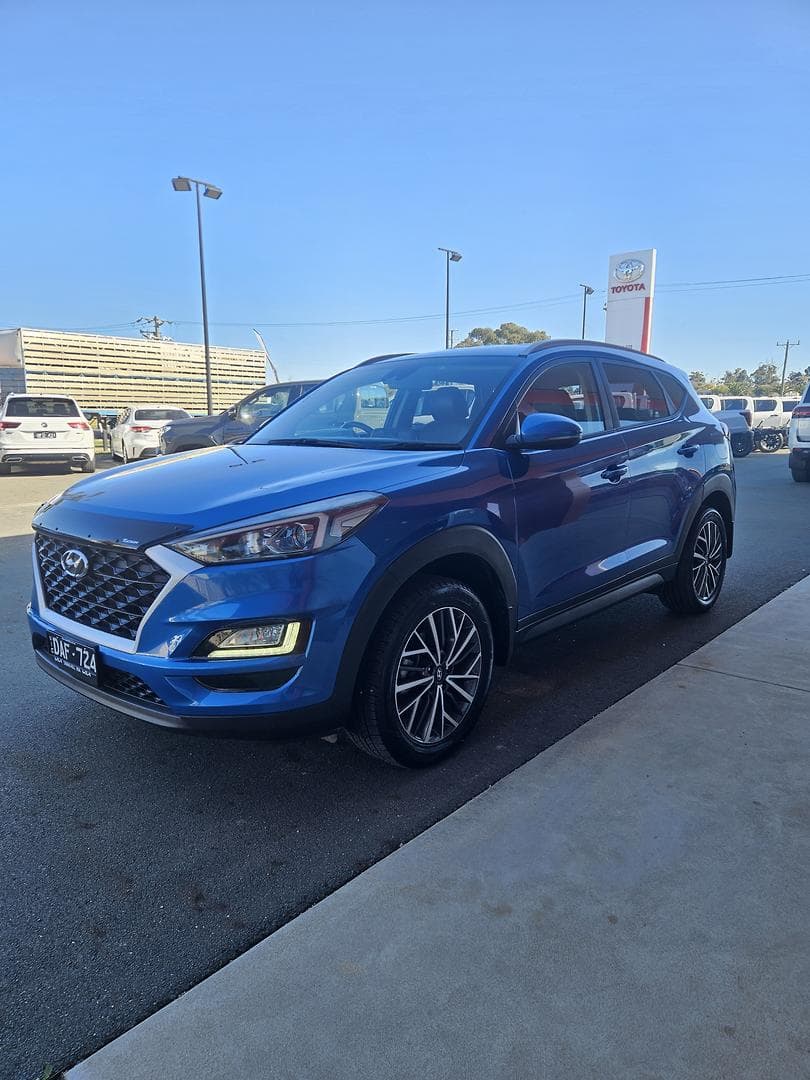 2019 Hyundai Tucson Active X in Blue